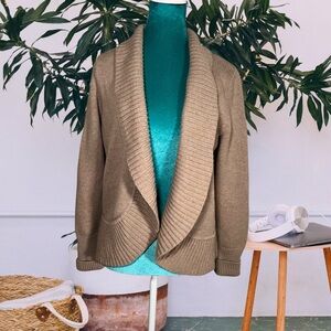 NWT Talbots Beige Knit Cardigan